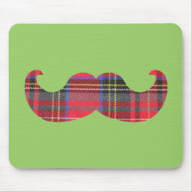 Scottish Moustache (or scottache moustache) Mousepad