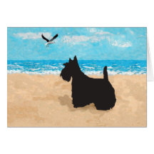 Scottish Terrier Greeting Card