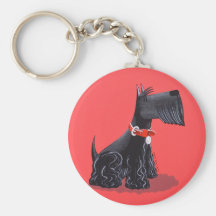 Scottish Terrier Key Chain