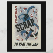 Scrap Metal World War 2 Custom Flyer