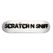 Scratch N Sniff Custom Skateboard
