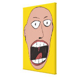 Screaming Face Canvas Prints