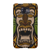 Screaming Tiki phone case Samsung Galaxy Case