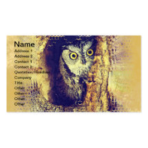 SCREECH OWL Business Cards