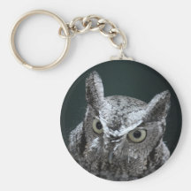 Screech Owl keychain