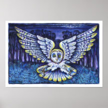 Screech Owl Print
