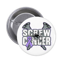 Screw General Cancer Pinback Buttons