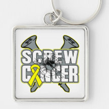 Screw Sarcoma Cancer Key Chain