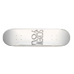 Screw You With Screws Skateboard Deck