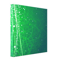 Scribble and Circles Canvas Prints
