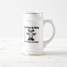 Scripture Panda Bear Mugs