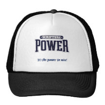 Scripture Power. blue Hat