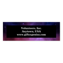 Scripture Volunteer Appreciation Gift Business Card