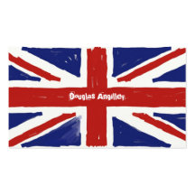 Scruffy Union Jack, Business Cards