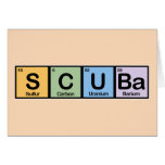 Scuba made of Elements Cards