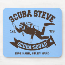Scuba Steve Mouse Pad