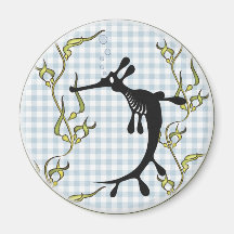 Sea Dragon 2.25" Magnet