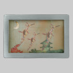 Sea Dragons Moonlight Journey Belt Buckle belt buckles