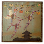 Sea Dragons Moonlight Journey Tile tiles