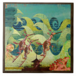 Sea Dragons Ocean Avenue  Tile tiles