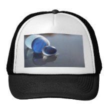 Sea Glass Blues Mesh Hat