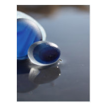 Sea Glass Blues Postcards