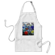 Sea Glass Marbles Apron