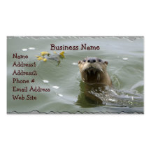 Sea Otter Business Card