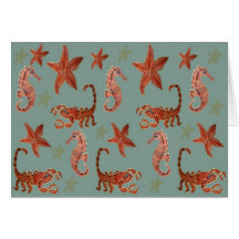 Seacreatures Greeting Card