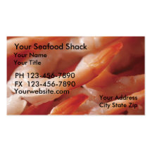 Seafood Business Cards