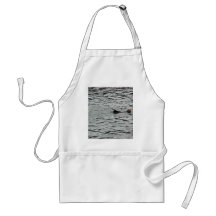 Seagull And Seal In Water Aprons