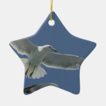 Seagull Flight Ornament