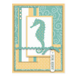 Seahorse Baby Postcard