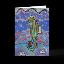 Seahorse Dreaming with Dreaming Story Card cards