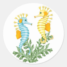 Seahorse Fantasy Stickers