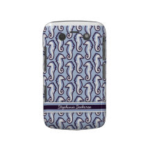 Seahorse Frolic BlackBerry Bold Case-Mate - Blue