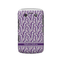 Seahorse Frolic BlackBerry Bold Case-Mate - Purple