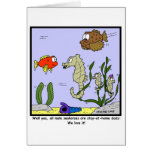 Seahorse Stay-at-home Dad Greeting Cards