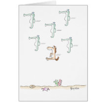 SEAHORSES Boynton Greeting Cards