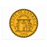 Seal of Georgia Post Cards
