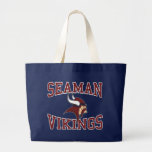 Seaman Vikings Tote Bag