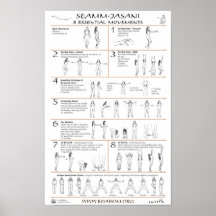 Seamm-Jasani: 8 Essential Movements Posters
