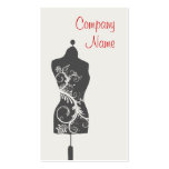 Seamstress Mannequin Business Card