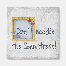 Seamstress Refrigerator Magnet