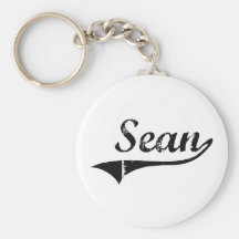 Sean Classic Style Name Key Chains