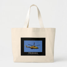 Search & Rescue Helicopter Motivational Bags