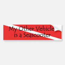 seascooter bumper stickers