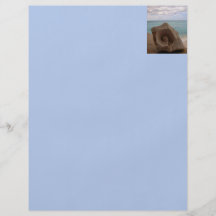 Seashell Beach Paradise Personalised Flyer