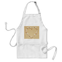 Seashell Heart Apron