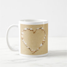 Seashell Heart Mug